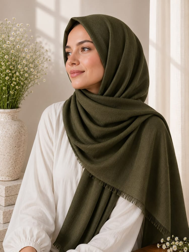 Turkish Lawn Hijab — alternate view